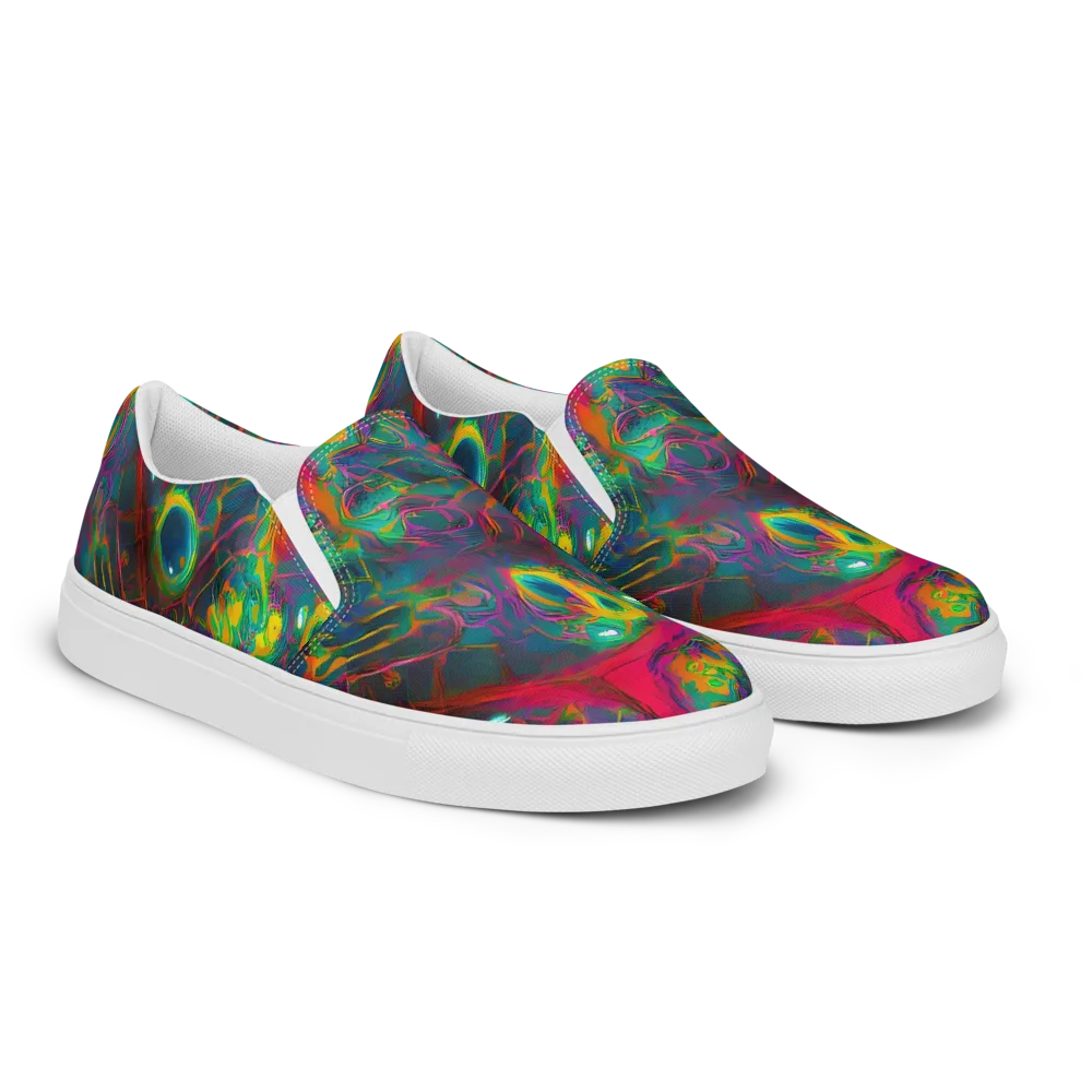 Aurora Grove on Women's Slip-On Canvas Shoes — Right Front