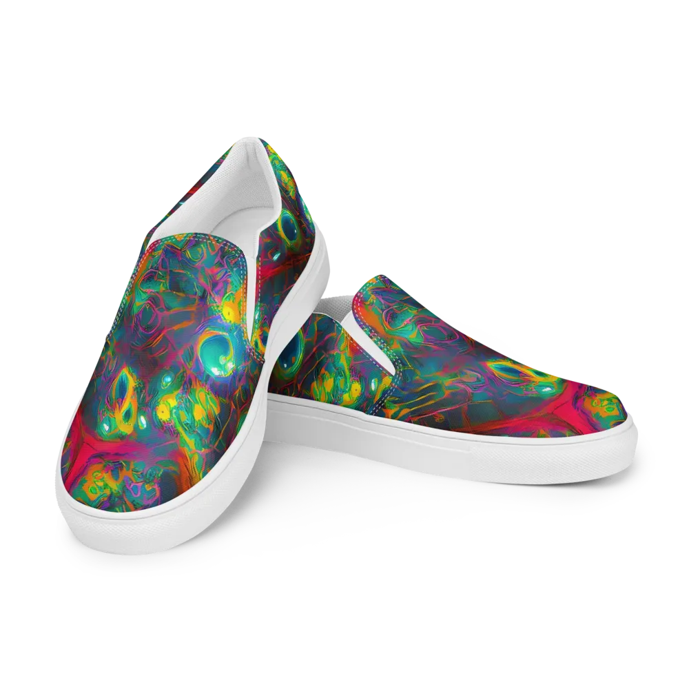 Aurora Grove on Women's Slip-On Canvas Shoes — Left Front