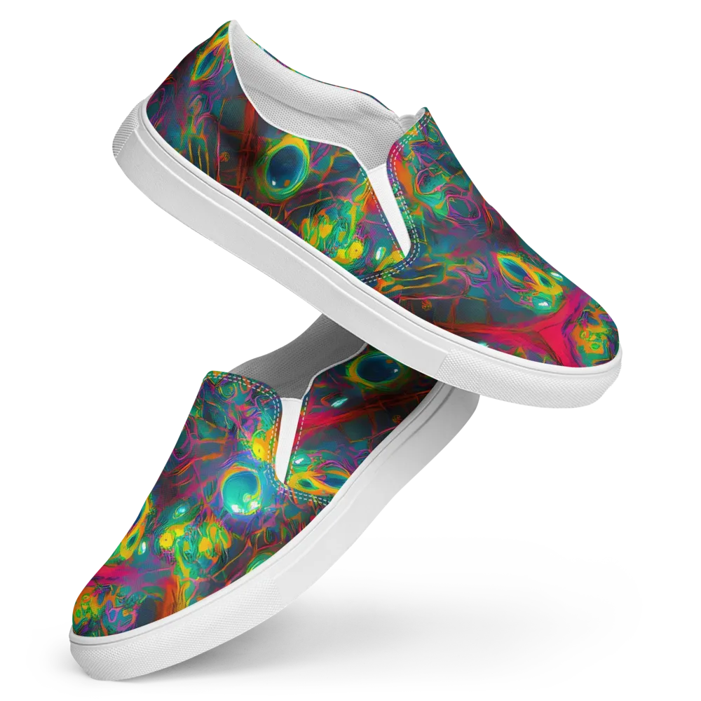 Aurora Grove on Women's Slip-On Canvas Shoes — Front