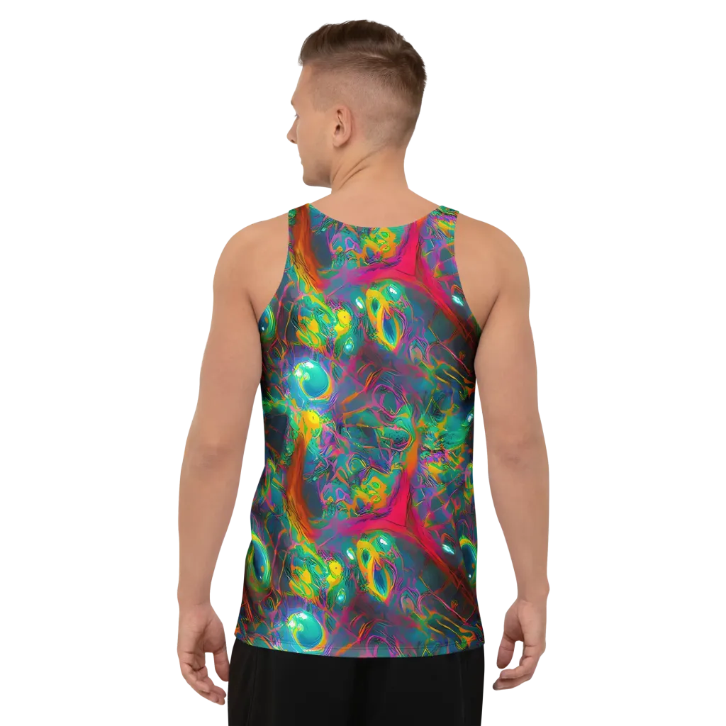 Aurora Grove on Men's Tank Top — Back