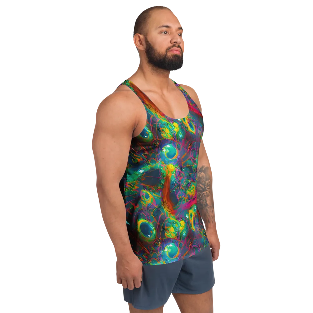 Aurora Grove on Men's Tank Top — Right Front