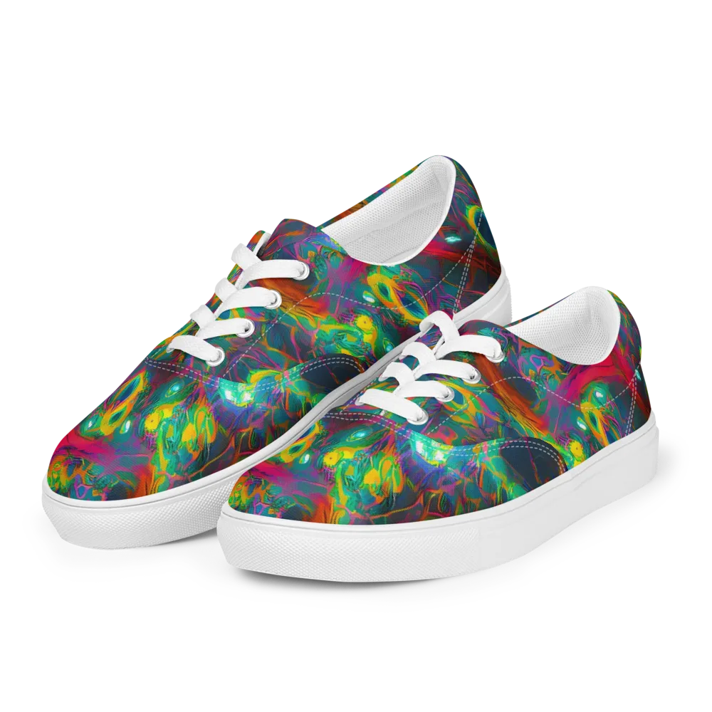 Aurora Grove on Men's Lace-Up Canvas Shoes — Left Front
