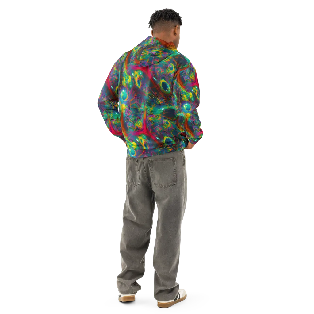 Aurora Grove on Cotton Hoodie — Back