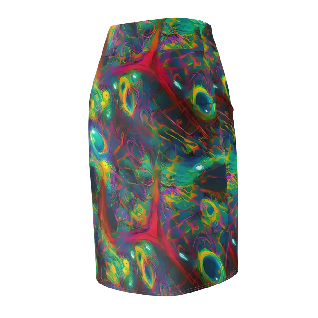 Aurora Grove on Pencil Skirt — Back Side