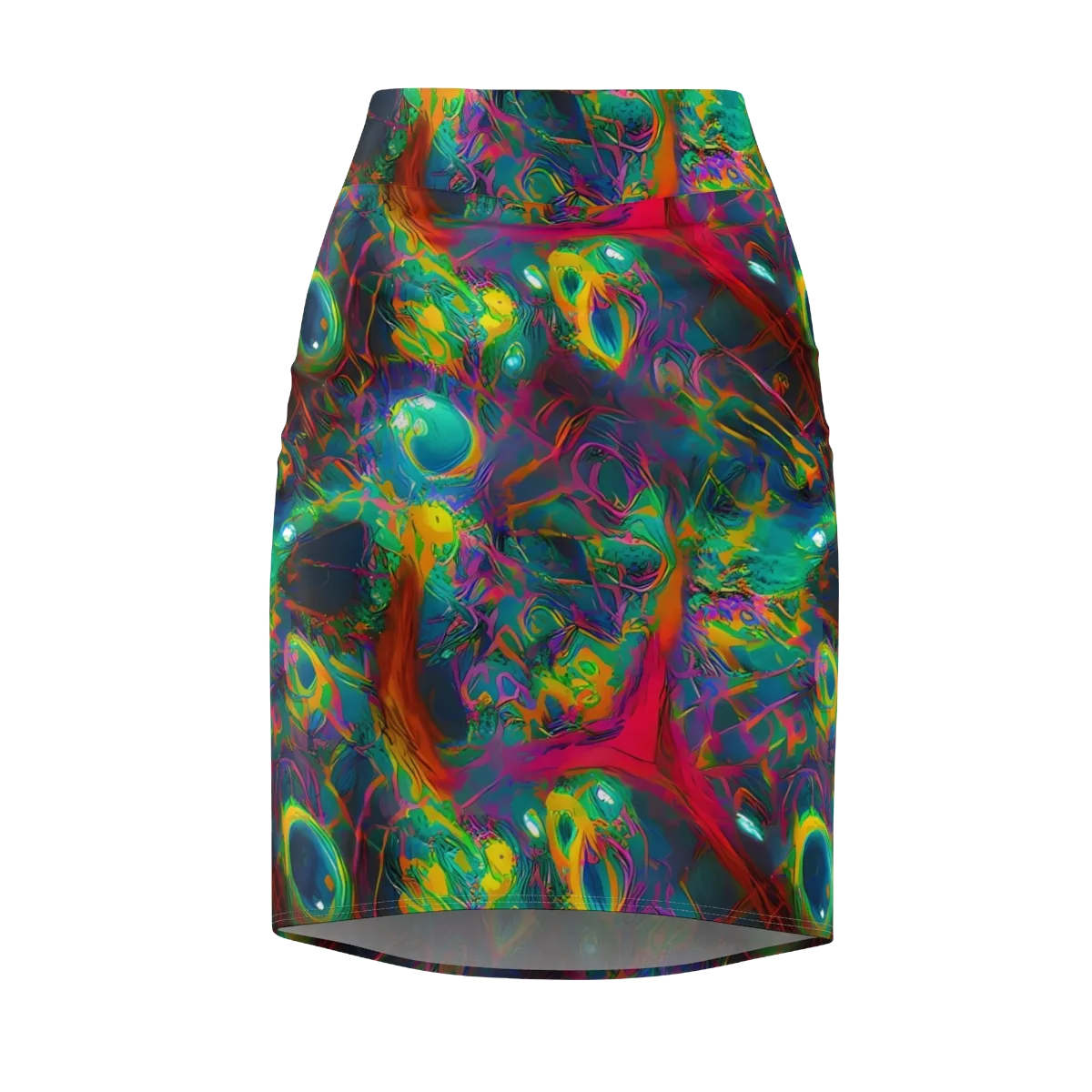 Aurora Grove on Pencil Skirt — Front