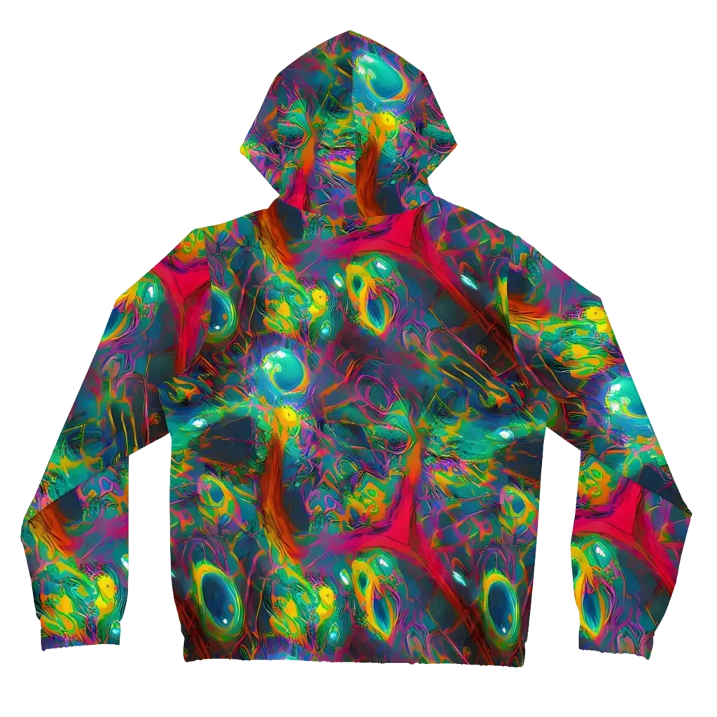 Aurora Grove on Women's Full-Zip Hoodie — Back