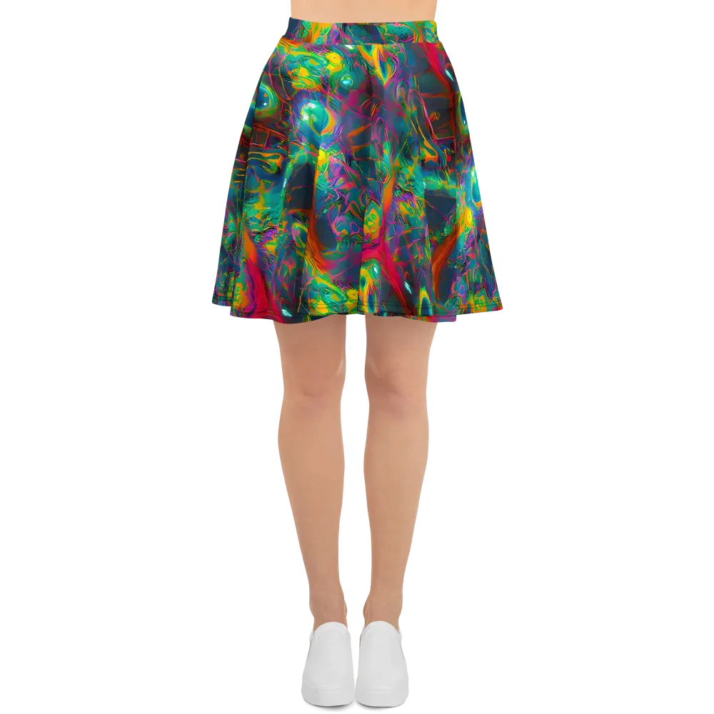 Aurora Grove on Skater Skirt — Front