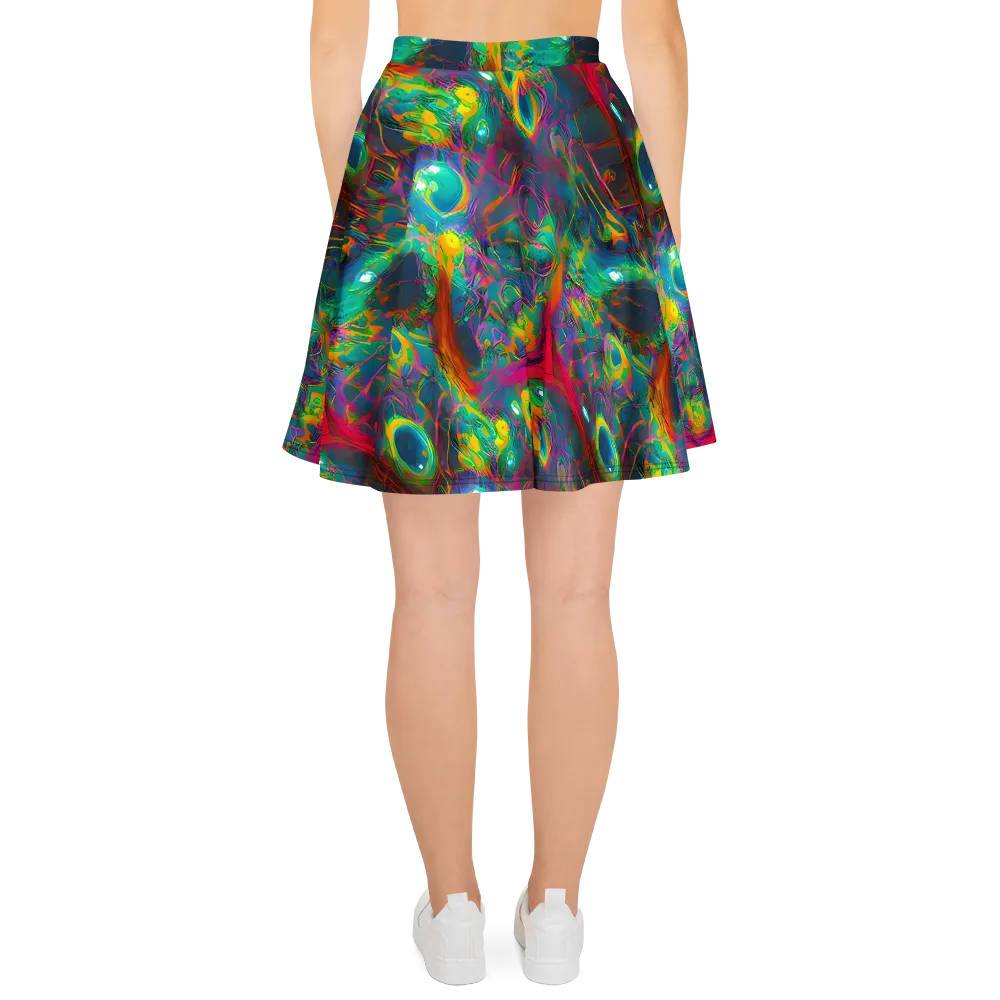 Aurora Grove on Skater Skirt — Back