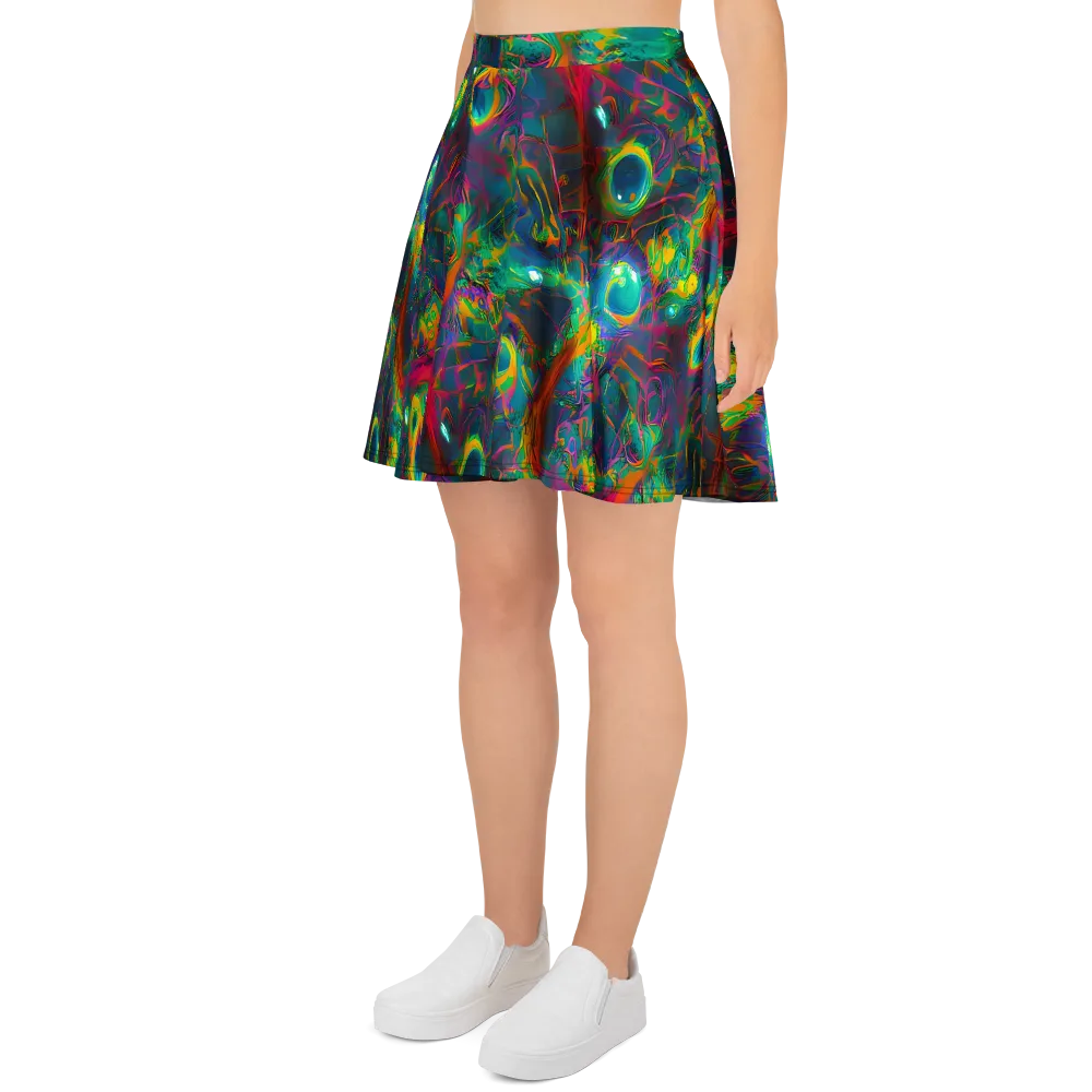 Aurora Grove on Skater Skirt — Left