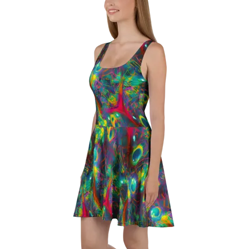 Aurora Grove on a Skater Dress