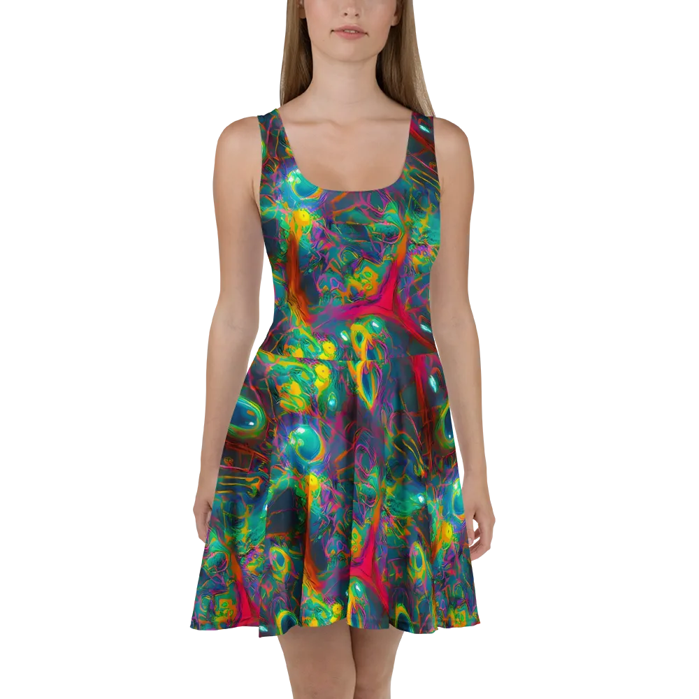 Aurora Grove on Skater Dress — Front