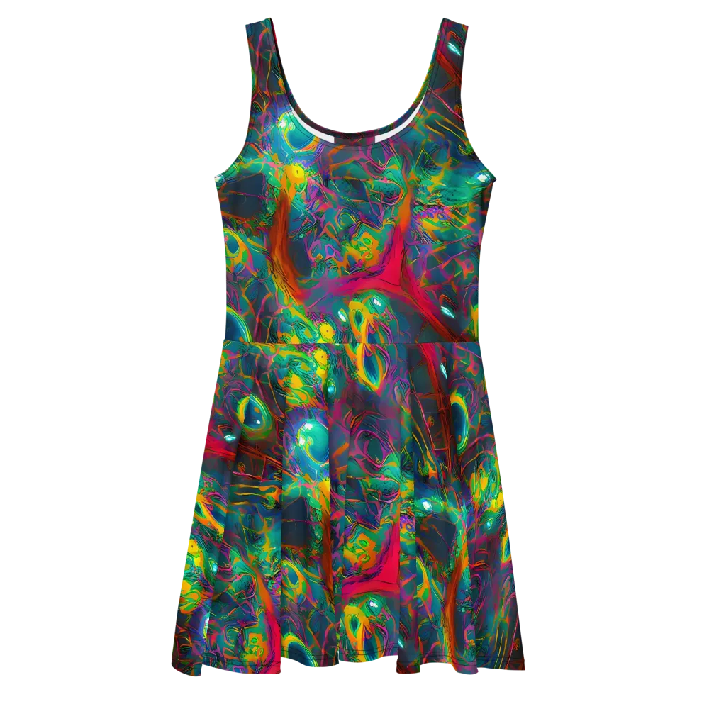 Aurora Grove on Skater Dress — Front