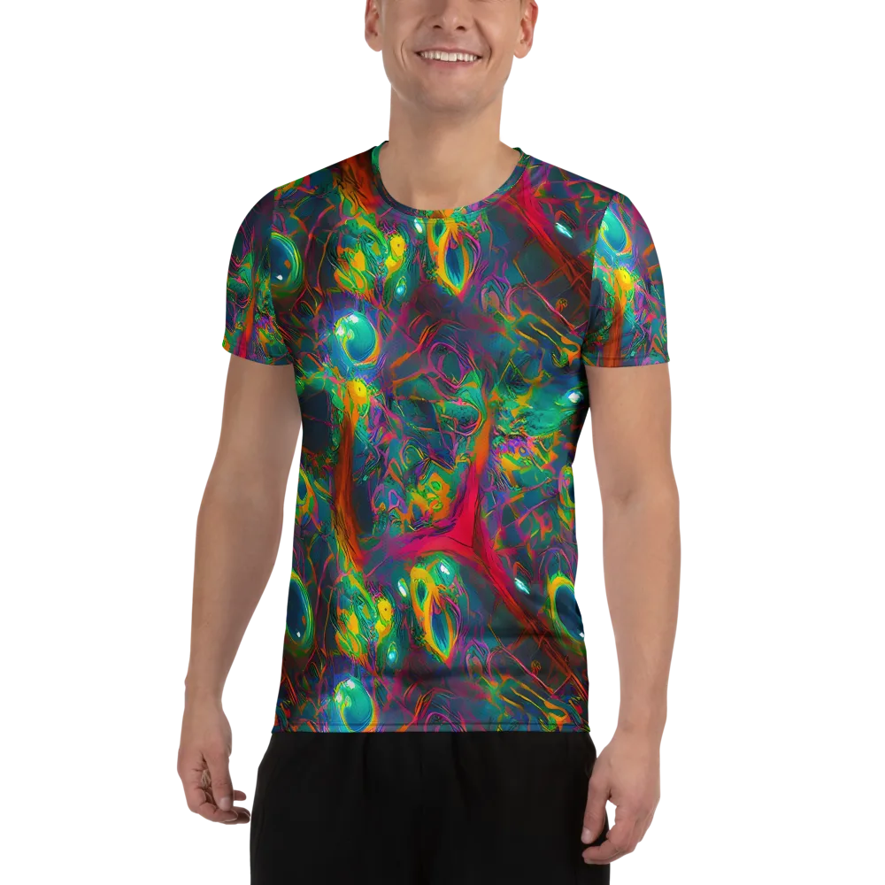 Aurora Grove on Men's Athletic T-Shirt — Front
