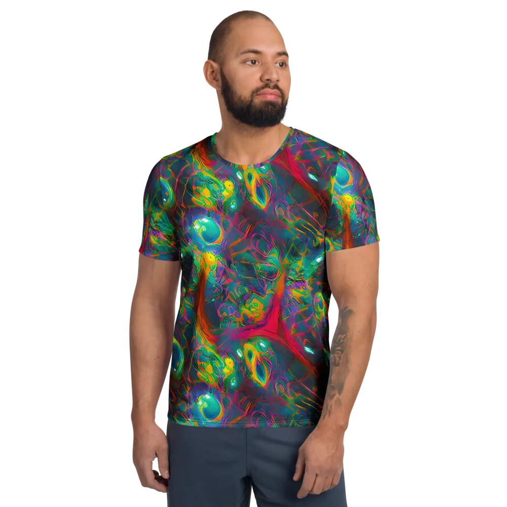Aurora Grove on Men's Athletic T-Shirt — Front