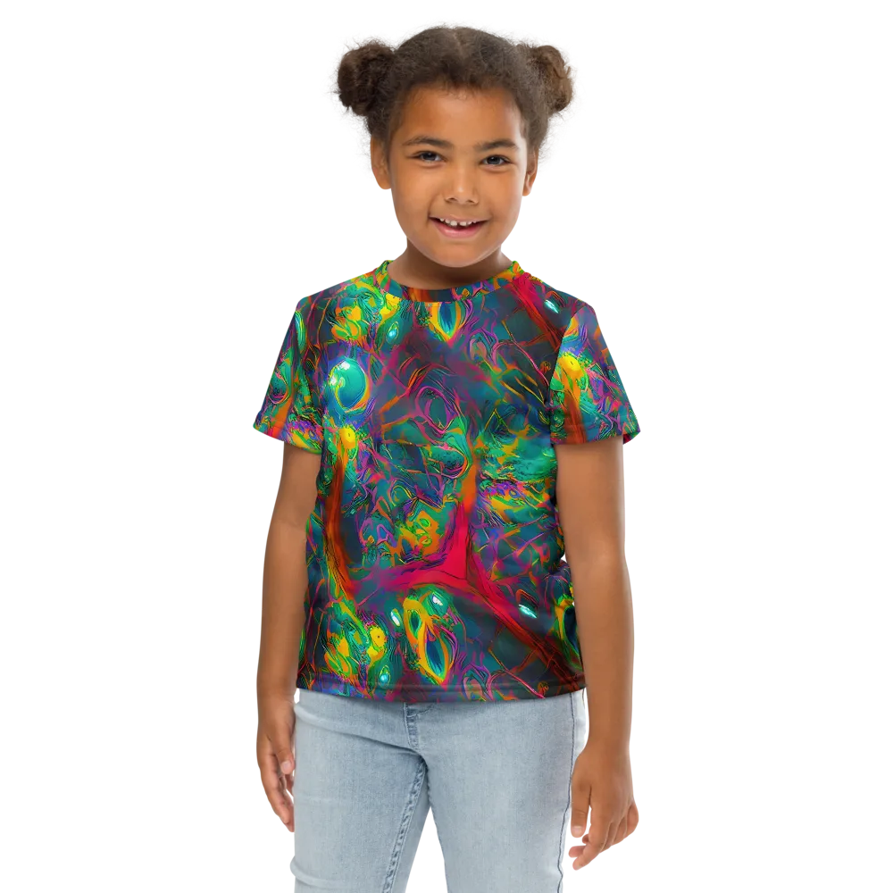 Aurora Grove on Kids Crew Neck T-Shirt — Front