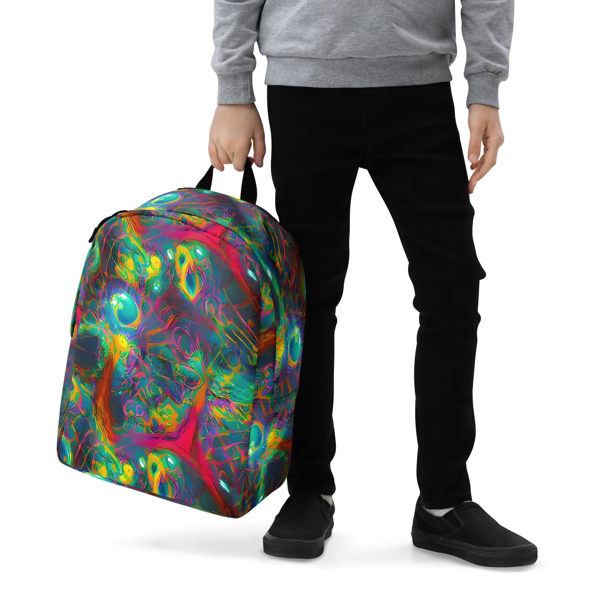 Aurora Grove on Minimalist Backpack — Zoomed-in