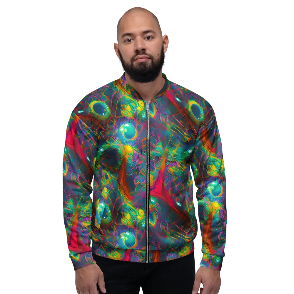 Aurora Grove on Bomber Jacket — Front