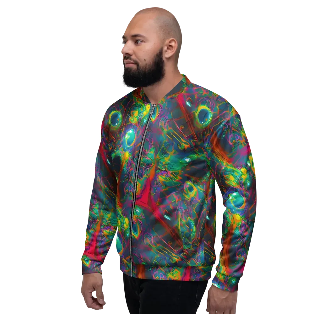 Aurora Grove on Bomber Jacket — Left