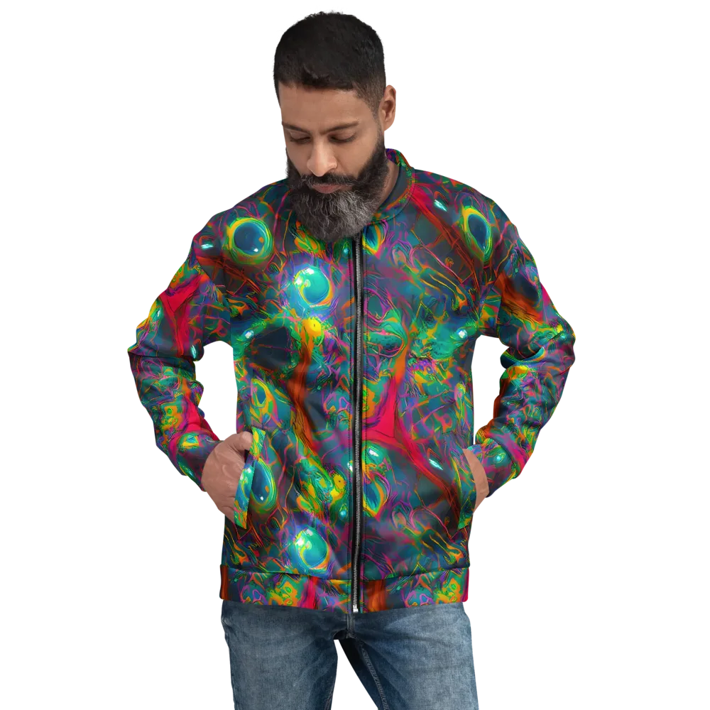 Aurora Grove on Bomber Jacket — Front