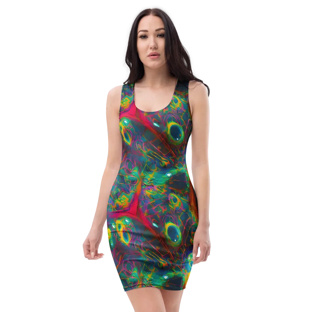 Aurora Grove on Bodycon Dress — Front