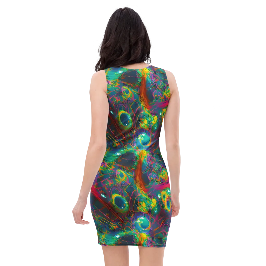 Aurora Grove on Bodycon Dress — Back