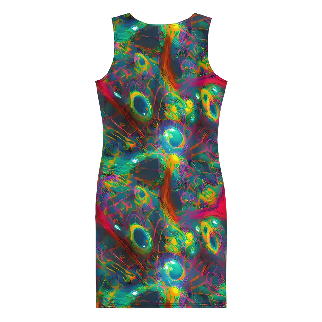 Aurora Grove on Bodycon Dress — Back
