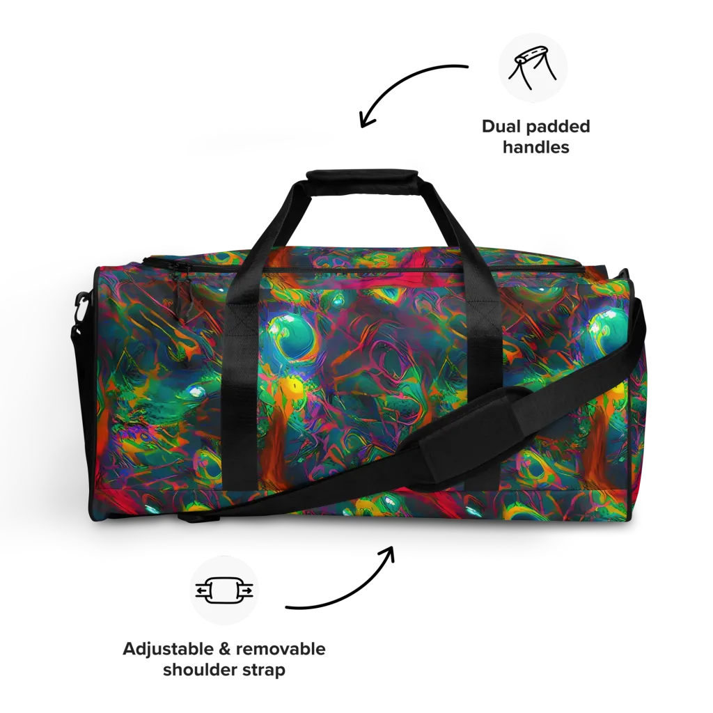 Aurora Grove on Duffle Bag — Front