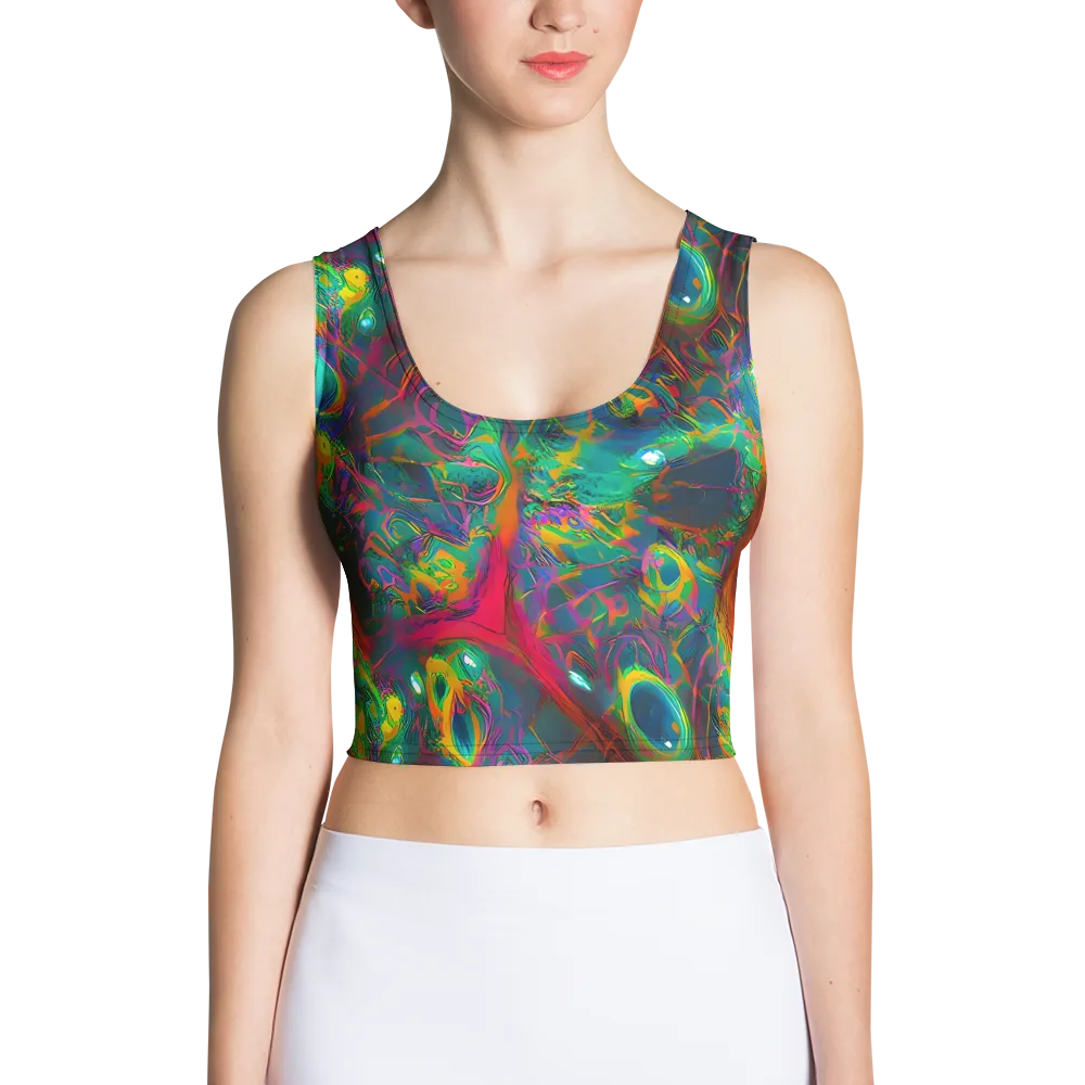 Aurora Grove on Crop Top — Front