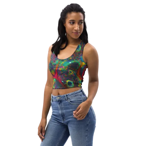 Aurora Grove on a Crop Top