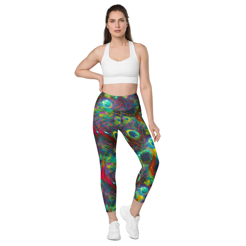 Aurora Grove on Leggings with Pockets — Front