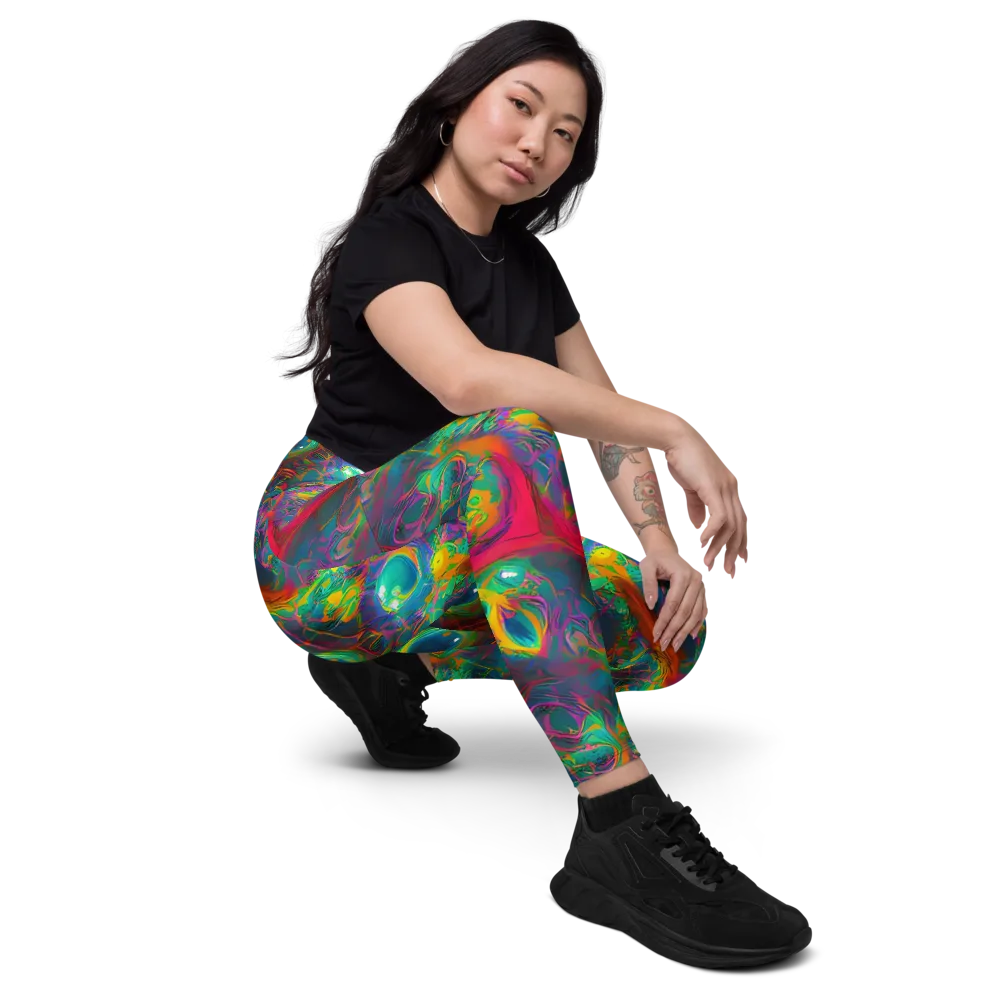 Aurora Grove on Leggings with Pockets — Right Front
