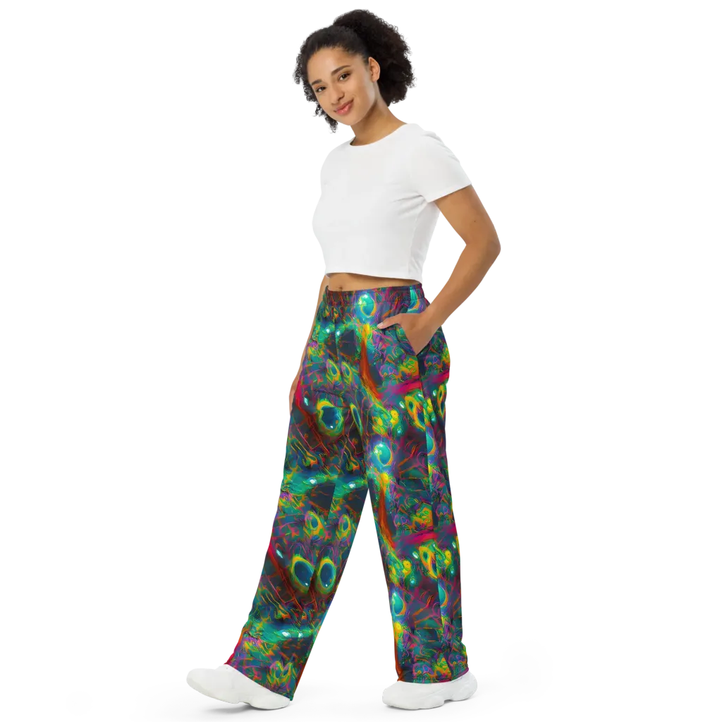 Aurora Grove on Wide-Leg Pants — Left Front