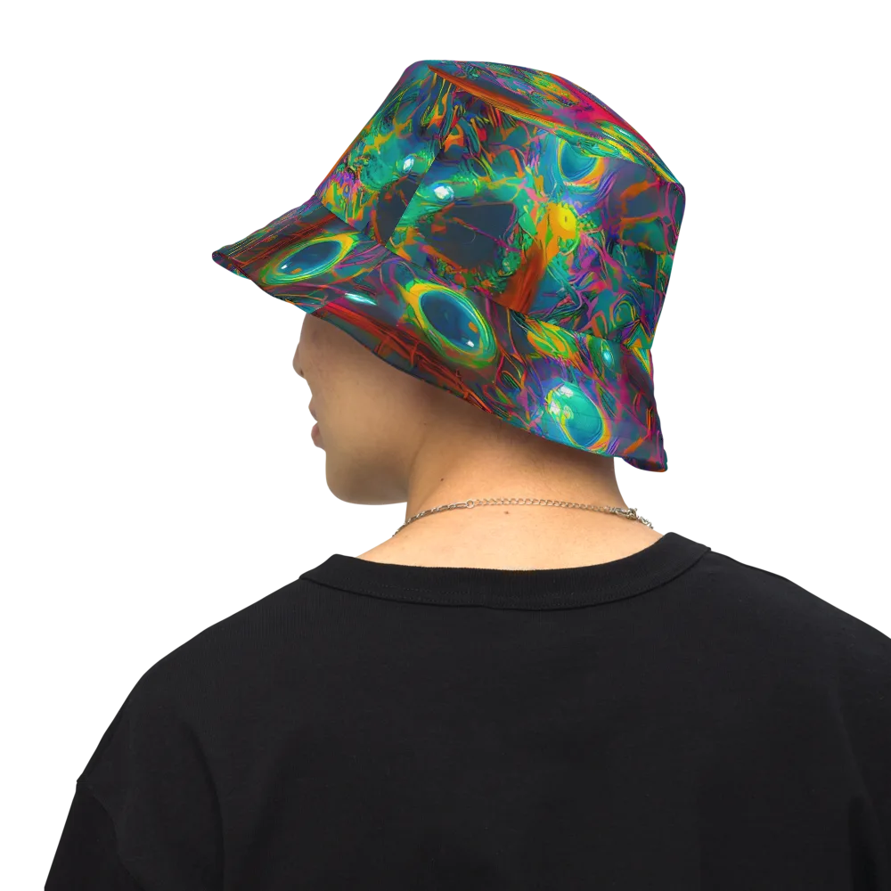 Aurora Grove on Reversible Bucket Hat — Back Inside