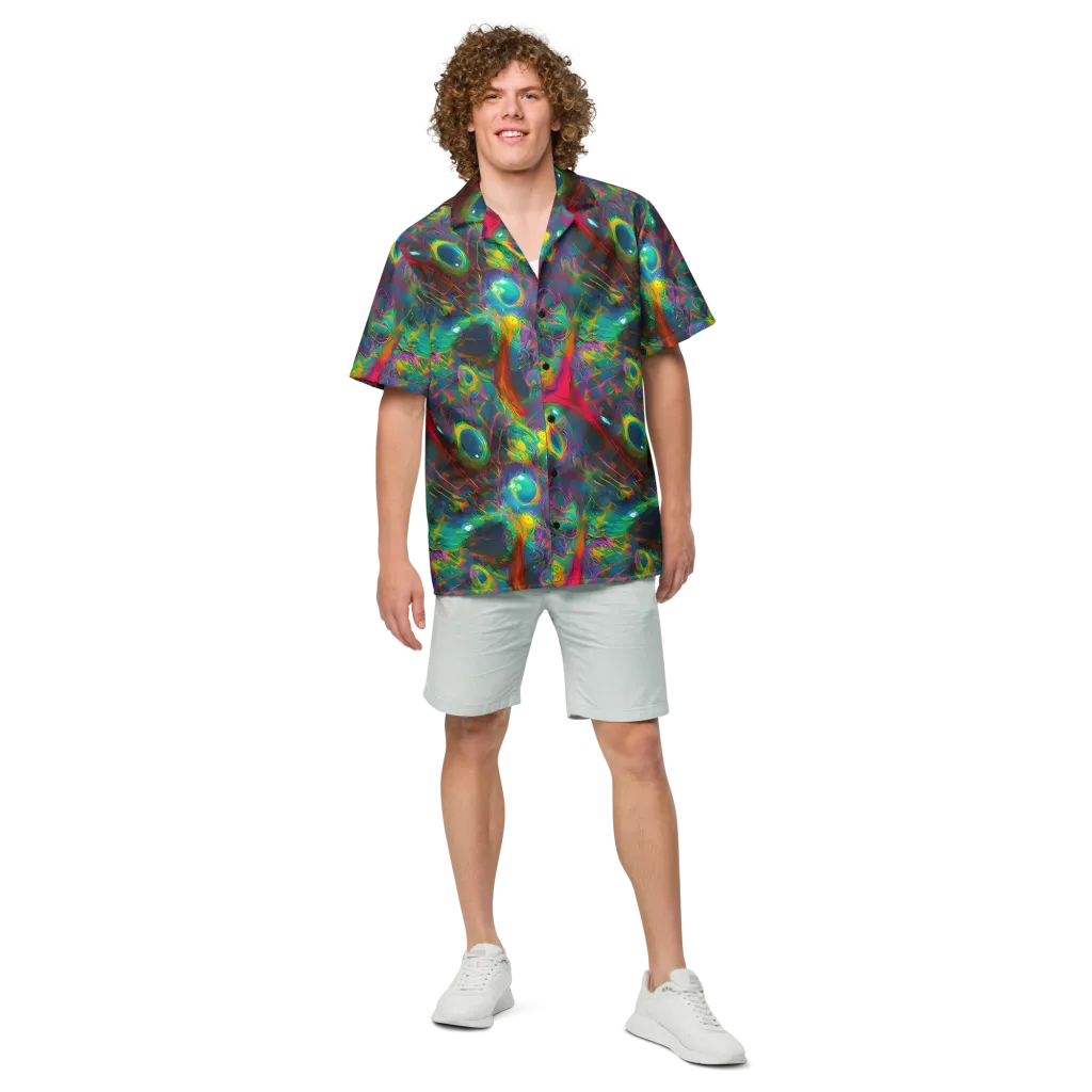 Aurora Grove on Button Shirt — Front