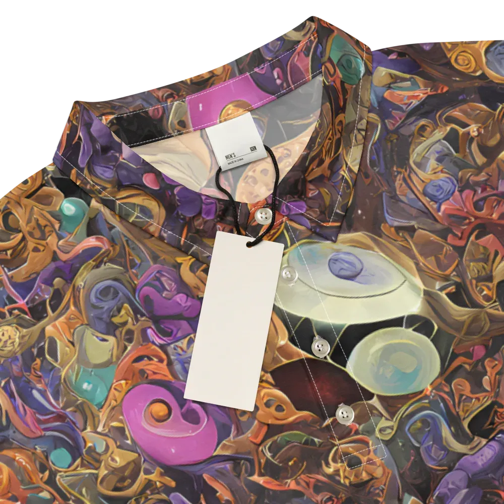 Baroque Nebula on Men's Slim Fit Polo Shirt — Product details