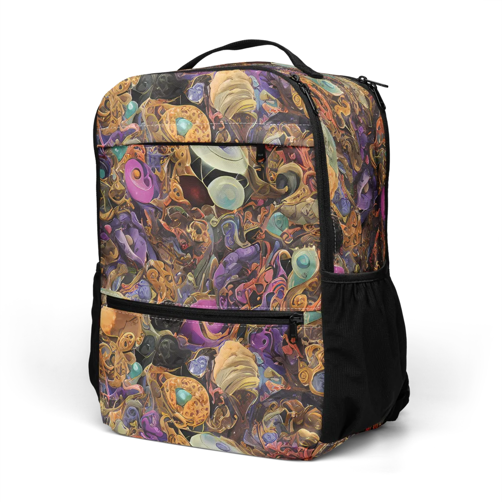 Baroque Nebula on Utility Backpack — Left Front