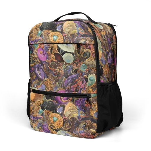 Baroque Nebula on a Utility Backpack
