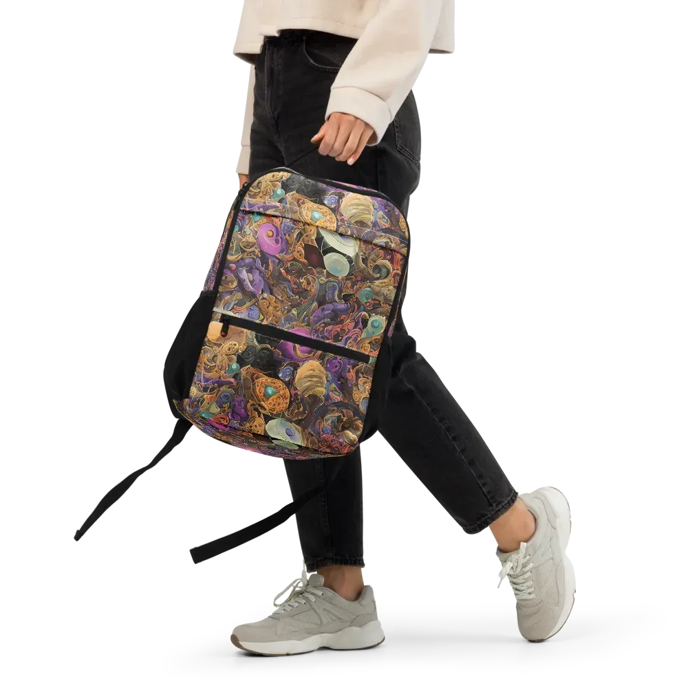Baroque Nebula on Utility Backpack — Front