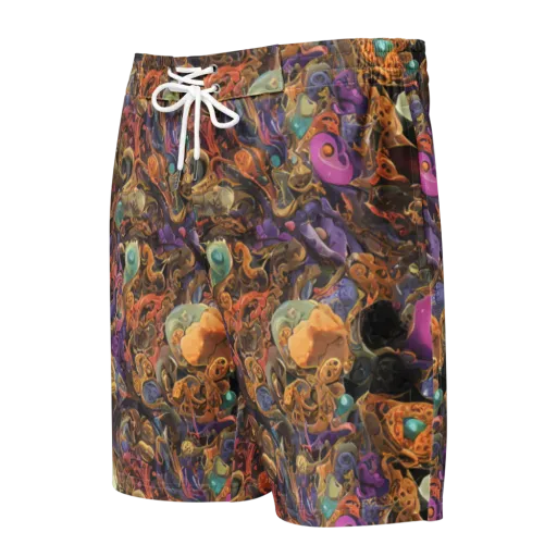 Baroque Nebula on a Men's Board Shorts