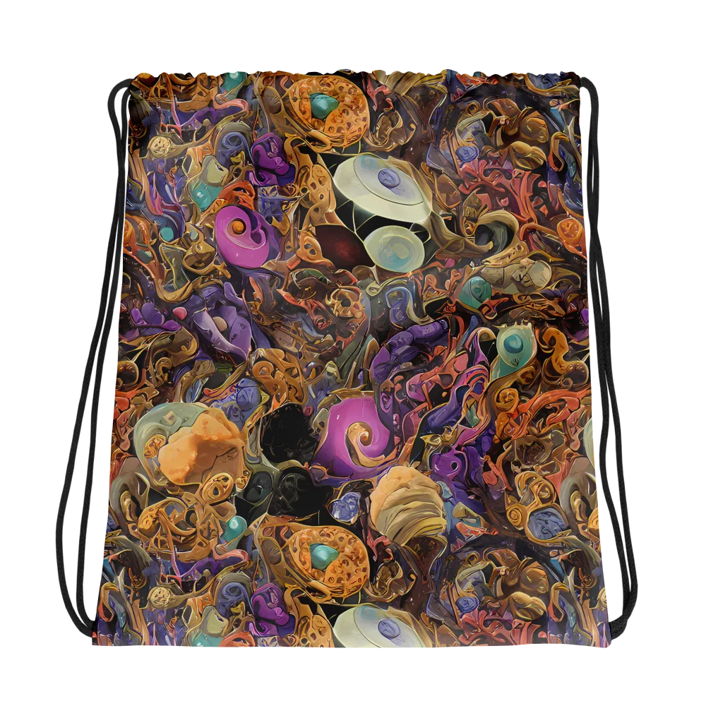 Baroque Nebula on Drawstring Bag — Photo