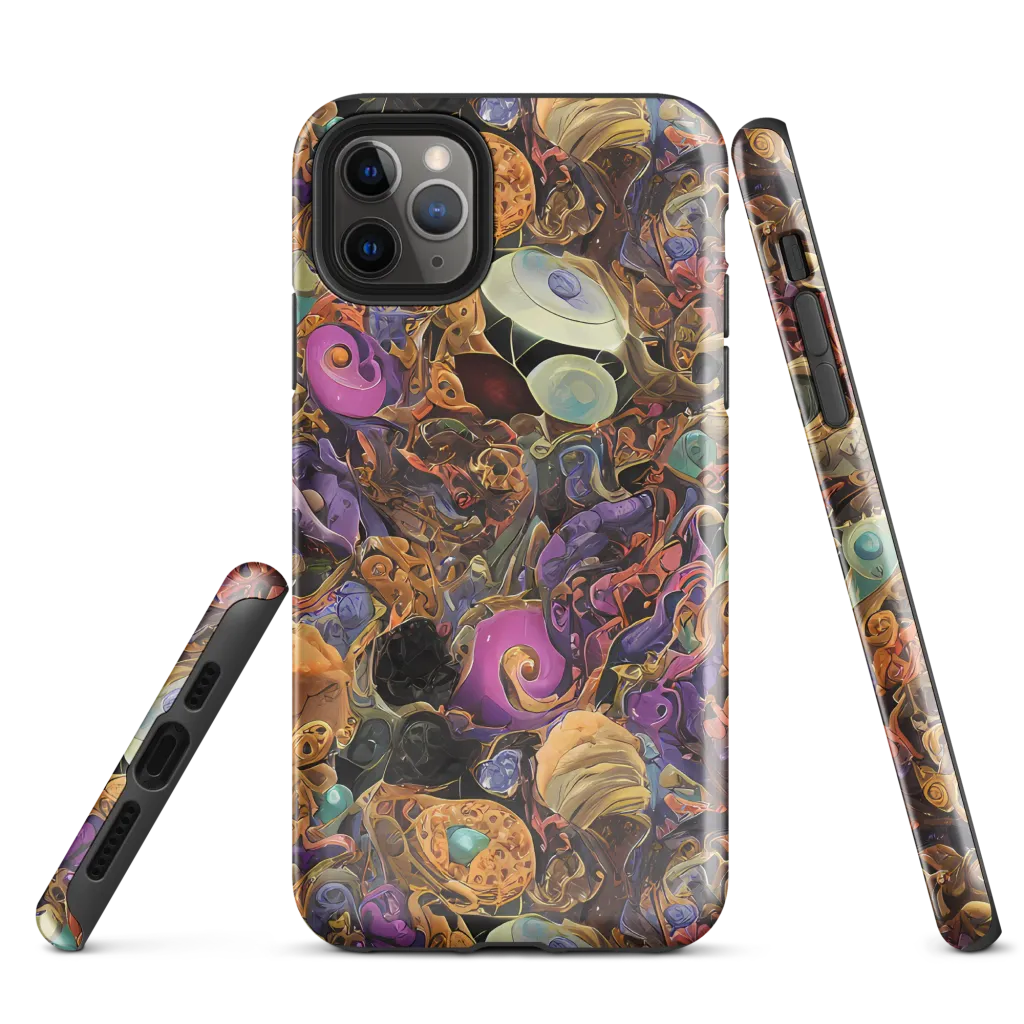Baroque Nebula on Tough Case for iPhone® — Front