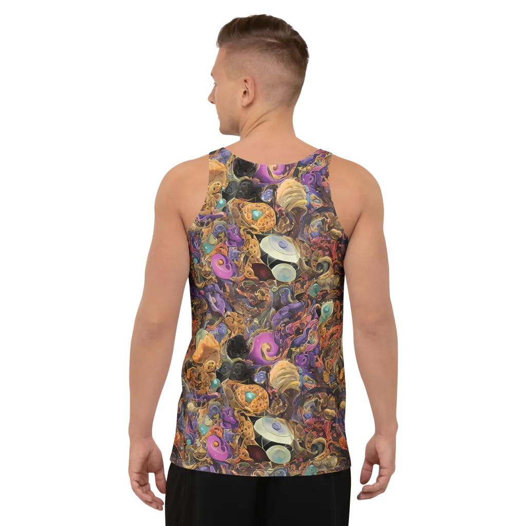Baroque Nebula on Men's Tank Top — Back