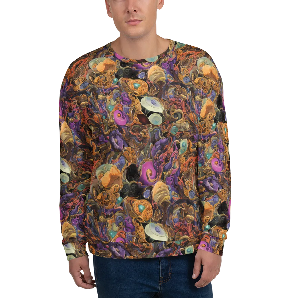 Baroque Nebula on Sweatshirt — Front