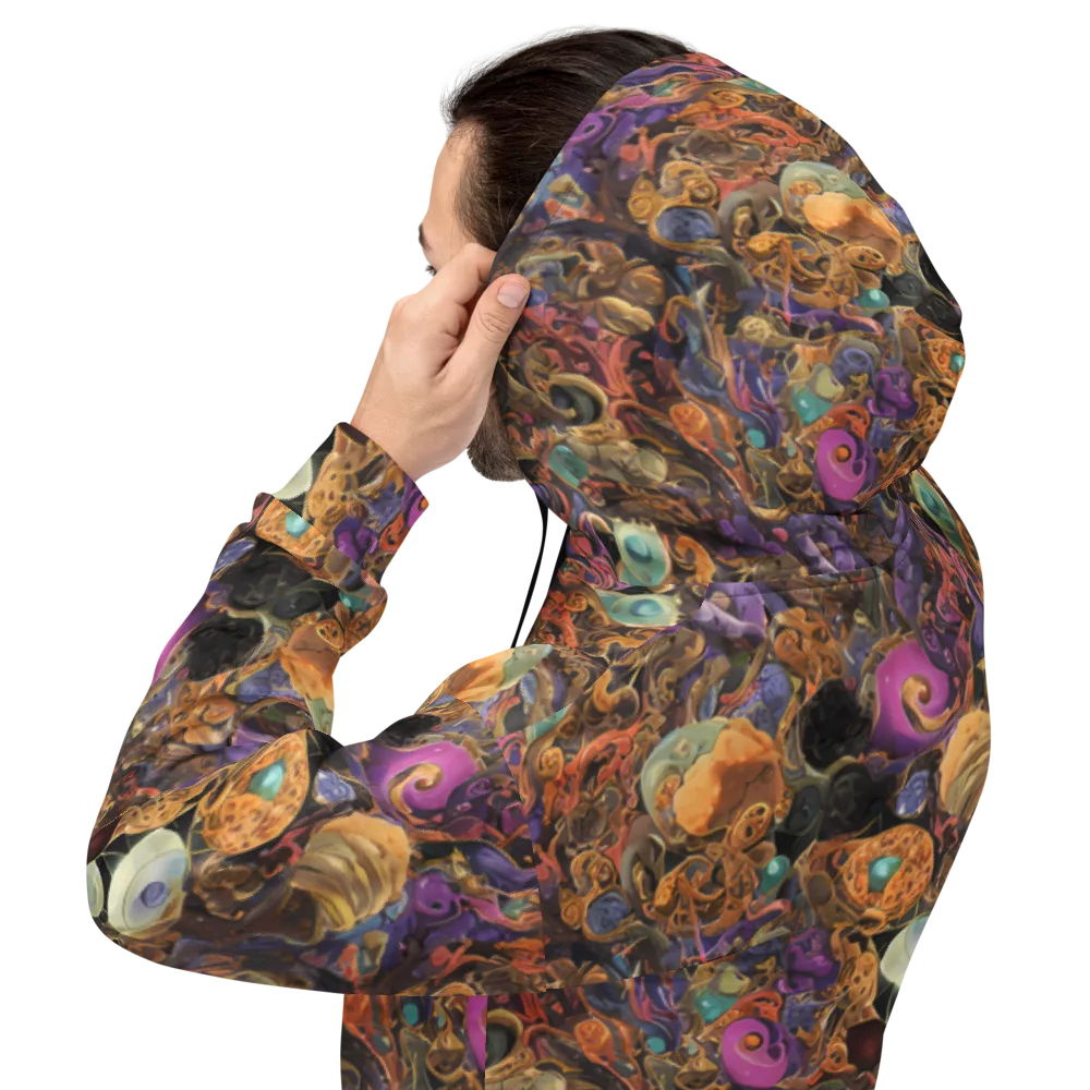 Baroque Nebula on Hoodie — Back