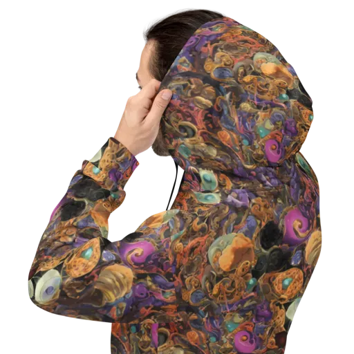 Baroque Nebula on a Hoodie
