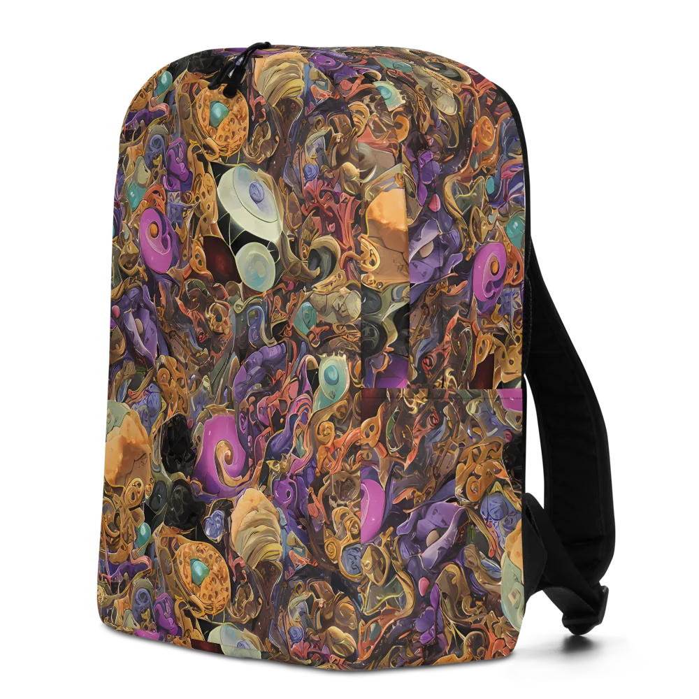Baroque Nebula on Minimalist Backpack — Left