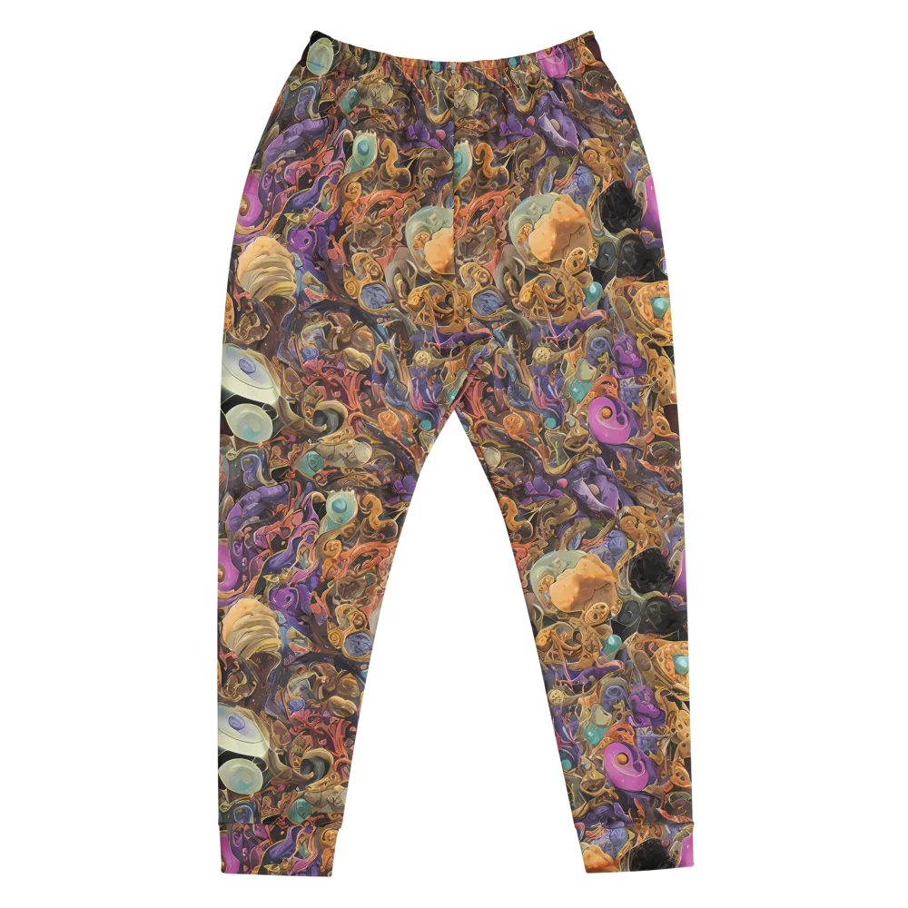 Baroque Nebula on Men's Joggers — Front