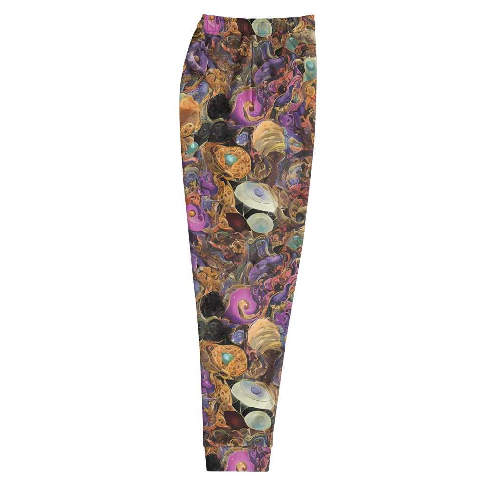 Baroque Nebula on Men's Joggers — Right