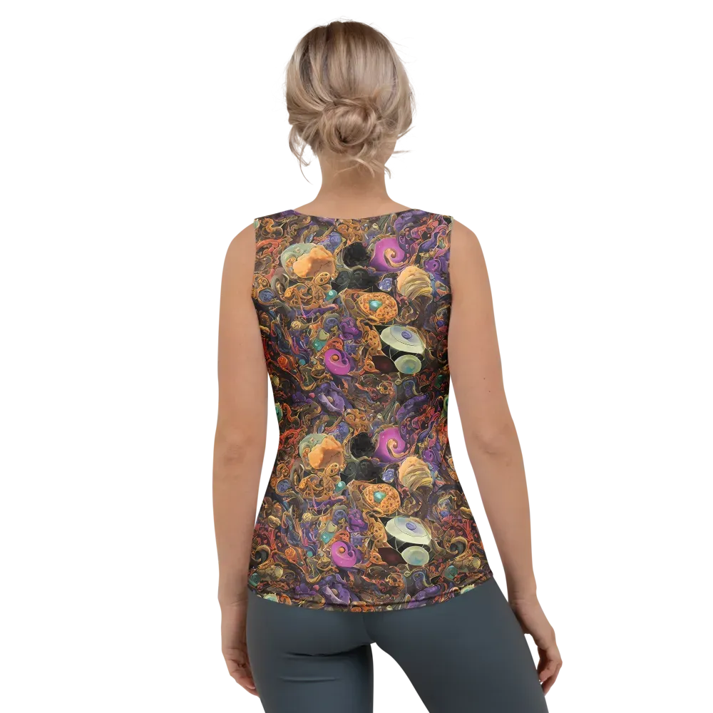 Baroque Nebula on Women's Tank Top — Back