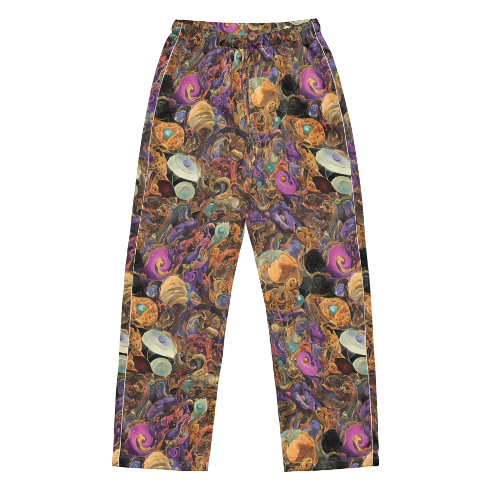 Baroque Nebula on Women's Pajama Pants — Front